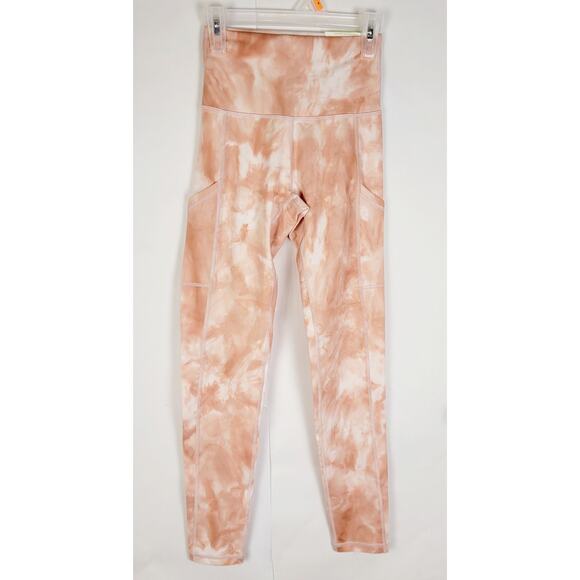New Aerie Offline The Hugger pink tie dye high rise legging size XS - Picture 1 of 8